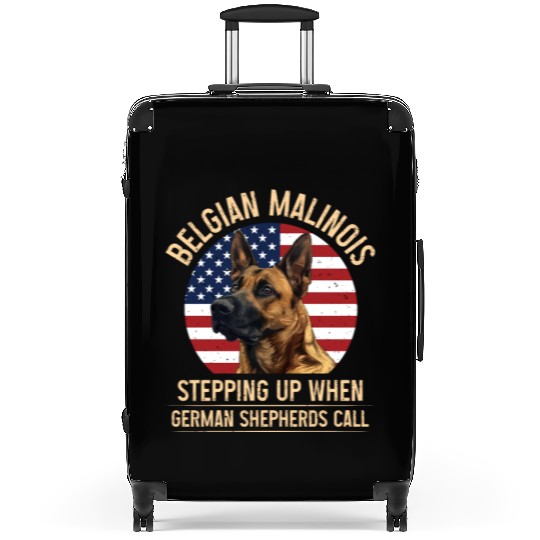 BELGIAN MALINOIS STEPPING UP WHEN SHEPHERDS CALL Suitcases