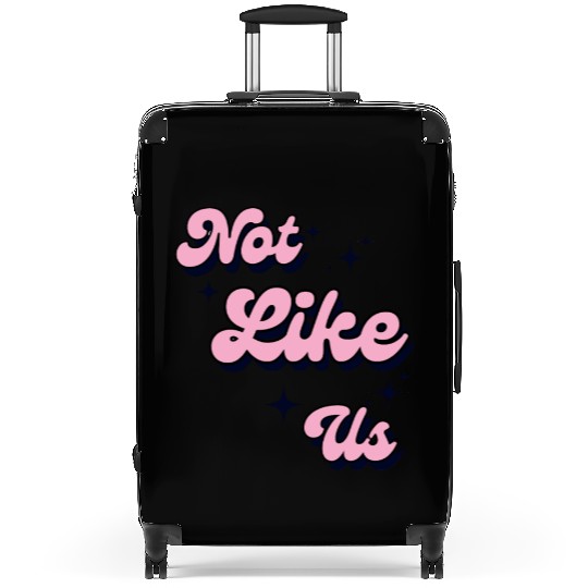 Not Like Us Suitcases