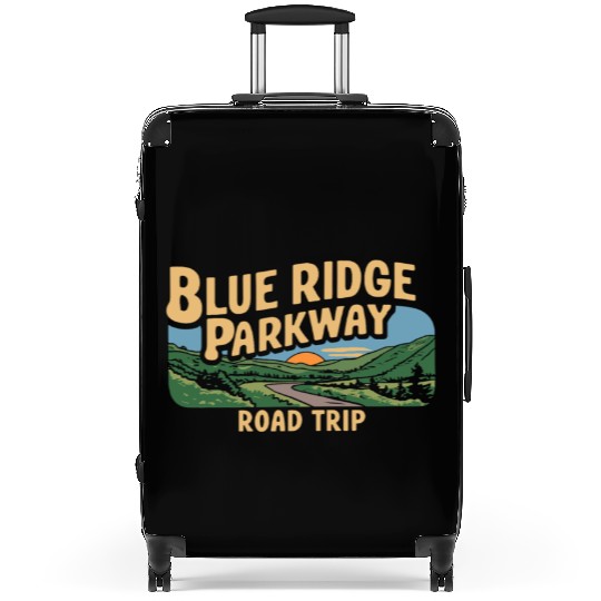 Blue Ridge Parkway Road Trip Adventure Suitcases