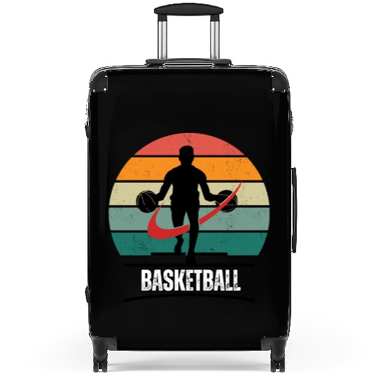 Retro Basketball Classic,athletic men outfits Suitcases