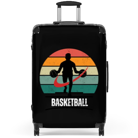 Retro Basketball Classic,athletic men outfits Suitcases