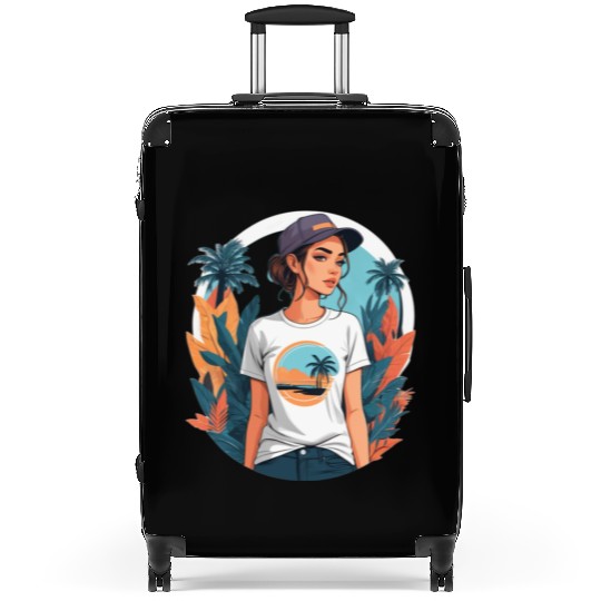 Embracing the Beach Lifestyle Suitcases