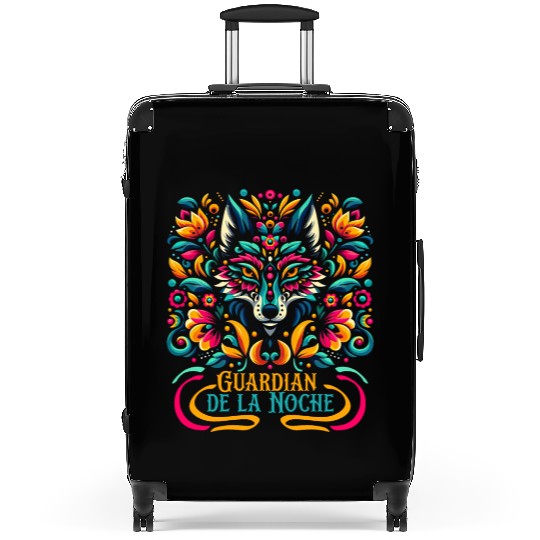 Mexican Wolf Suitcases