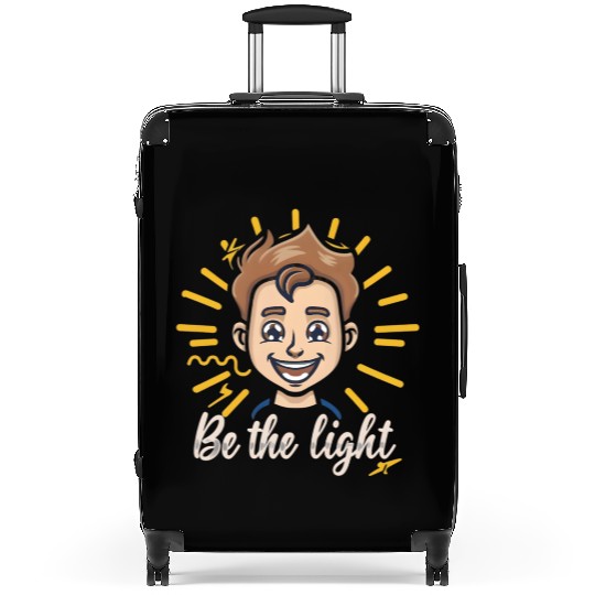 Premium Design of Be The Light Suitcases