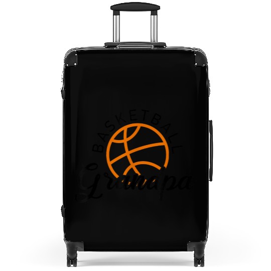 Basketball Grandpa Matching Family Suitcases