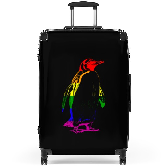 Rainbow Pengu Suitcases