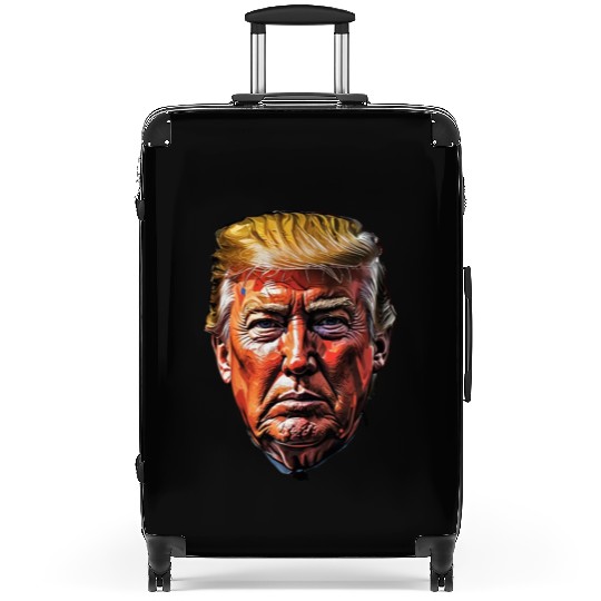 Donald Trump Election 2024 Image: Patriotic Design Suitcases