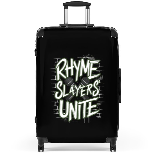 Epic Lyrical Battle of the Titans: Hip Hop Rap Suitcases