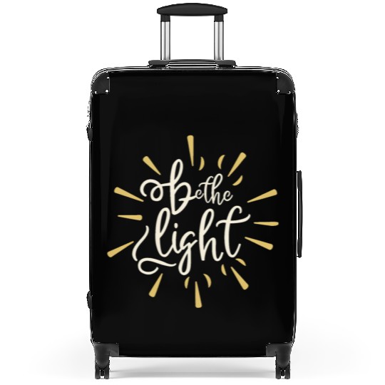 Be the light Suitcases