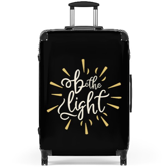 Be the light Suitcases