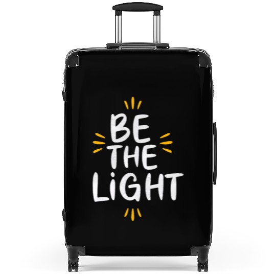 Be the light 2 Suitcases