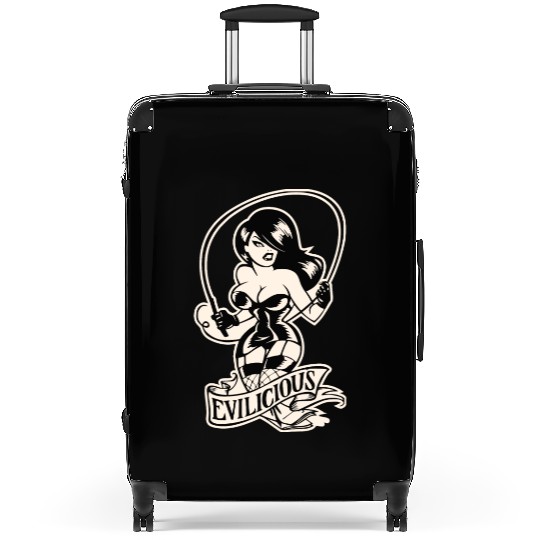 Evil Mistress Dominatrix LIKE US ON FACEBOOK # Suitcases