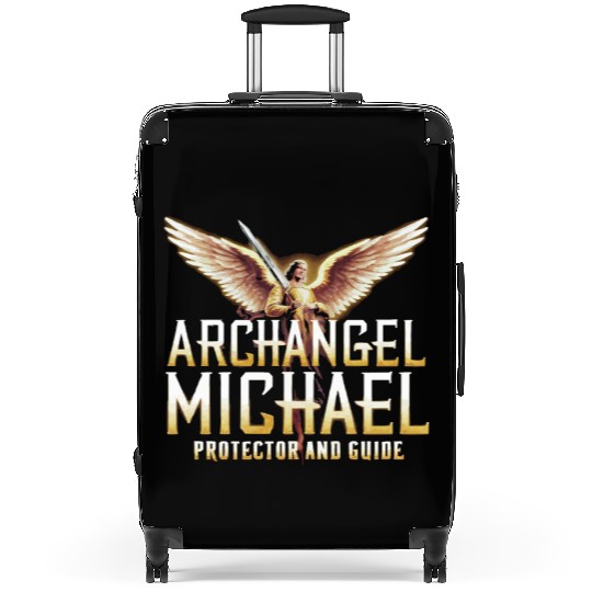 Archangel Michael Catholic Christianity Angel Suitcases