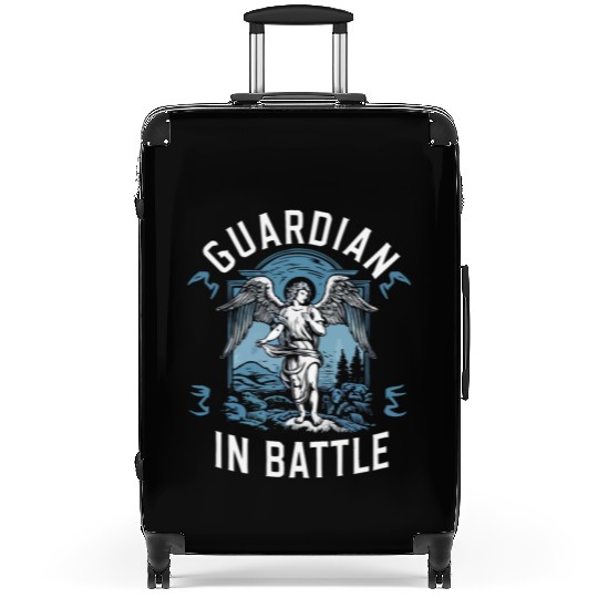 Archangel Michael Catholic Christianity Angel Suitcases