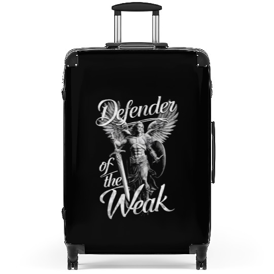 Archangel Michael Catholic Christianity Angel Suitcases