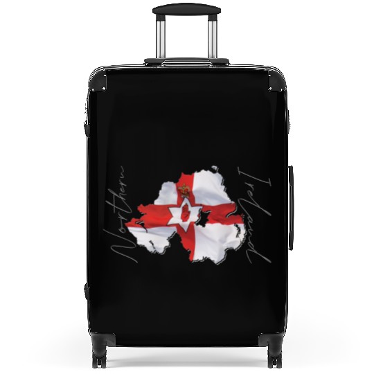 Northern Ireland | Real Flag | Flag Map EN Suitcases