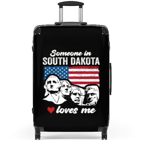 Someone In South Dakota Loves Me Suitcases