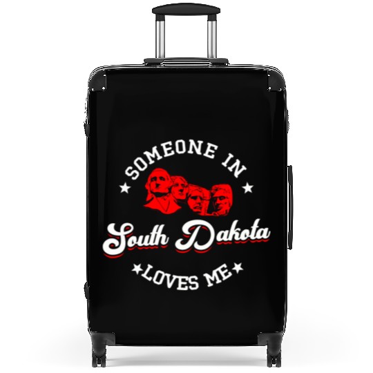 Someone In South Dakota Loves Me Suitcases