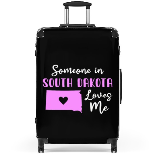 Someone In South Dakota Loves Me Suitcases