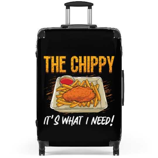 Fish And Chips The Chippy It's British Street Food Suitcases