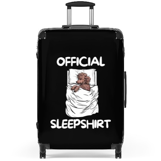 Toy Poodle Dog Official Sleepshirt Nightgown Suitcases