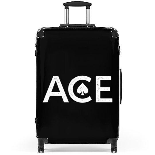 Ace of Spades Texas Hold'em Playing Card Poker Suitcases