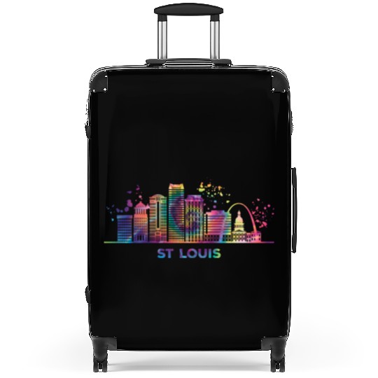 St Louisian Skyline St Louis Suitcases