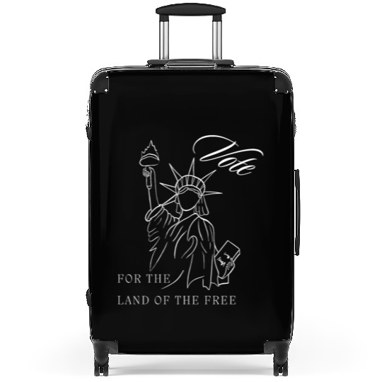 Vote For The Land Of The Free Suitcases
