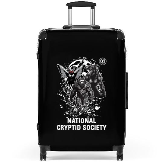 National Cryptid Society Cryptid Monsters Suitcases