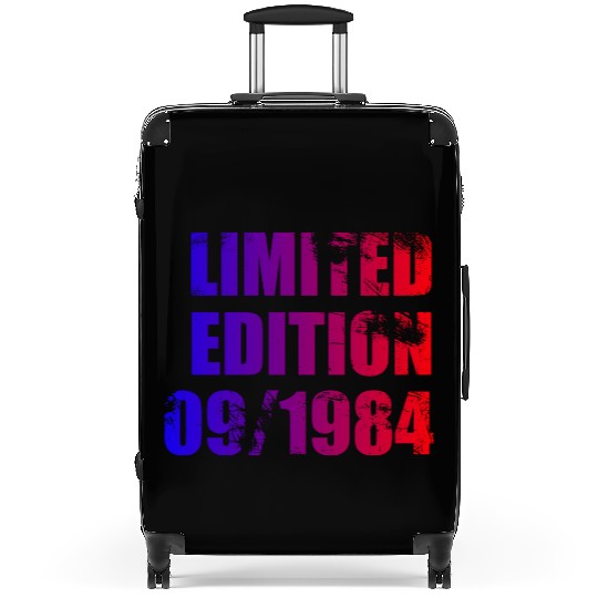 40th birthday Limited Edition 09/1984 Suitcases