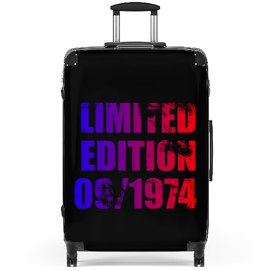 50th birthday Limited Edition 09/1974 Suitcases