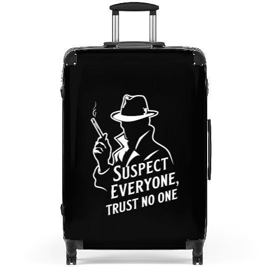 Suspect Everyone, Trust No One - Perfect Murder Suitcases
