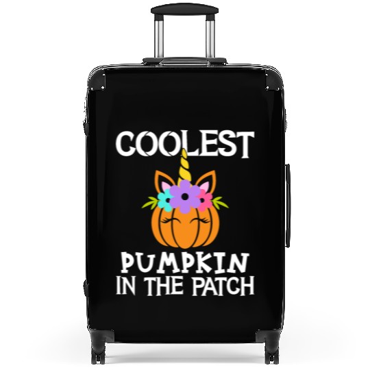 Coolest Pumpkin In The Patch Halloween Costume Suitcases