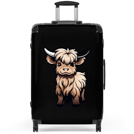 Scottish Highland Cattle for a Scottish Highland Suitcases