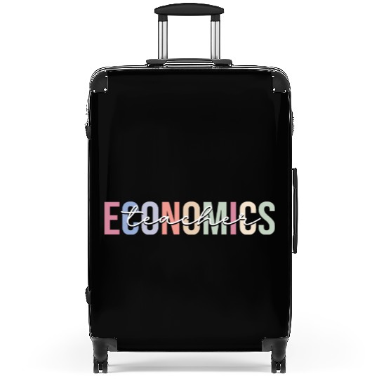 Economics Teacher Economist Suitcases