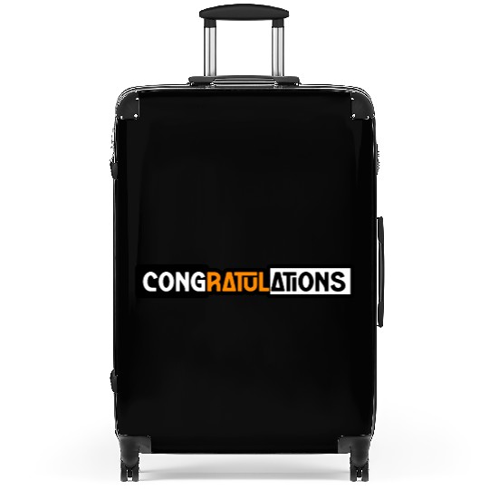 CONGRATULATIONS Suitcases Suitcases