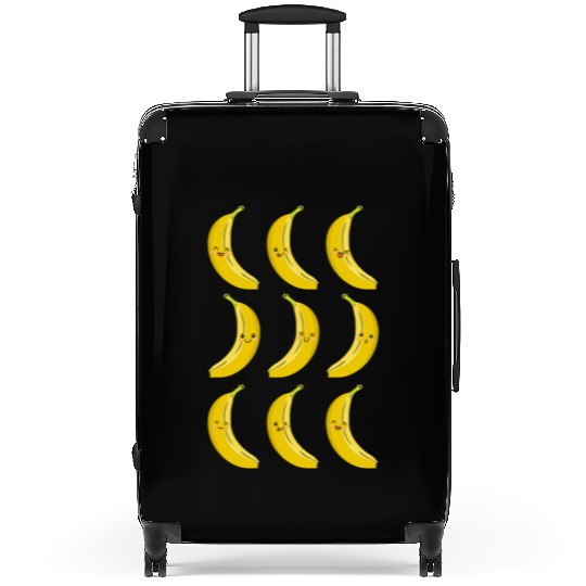 Funny Banana Face Funny Banana Suitcases