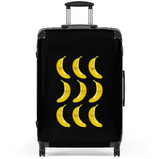 Funny Banana Face Funny Banana Suitcases