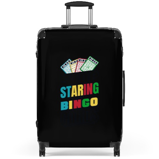Stop Staring At My Bingo Cards Caller Daubers Suitcases
