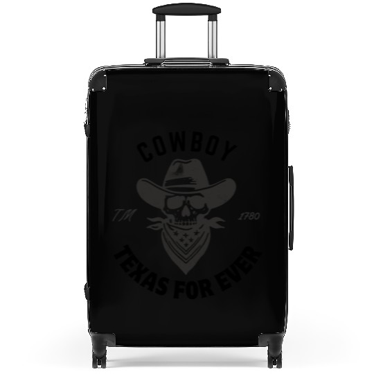 cowboy texas for ever Premium Suitcases