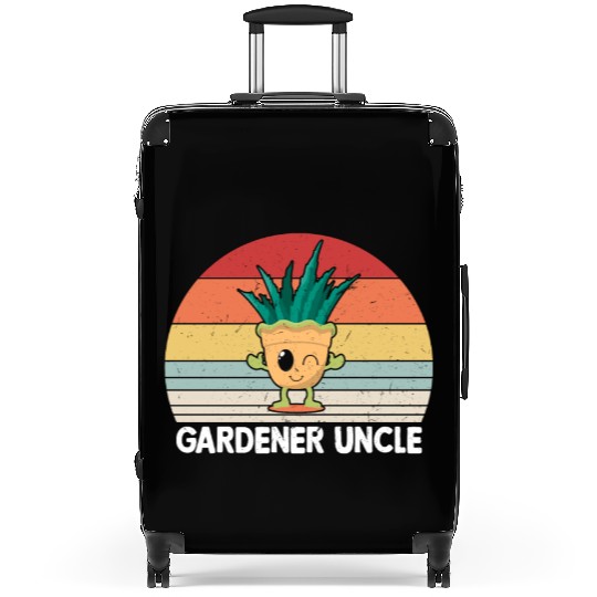 Gardening Uncle Hobby Gardener Uncle Suitcases