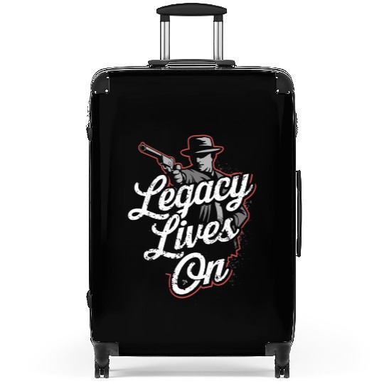 Mobster Gangster Mafia Organized Crime Boss Suitcases
