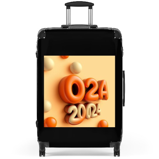 Typography Suitcases