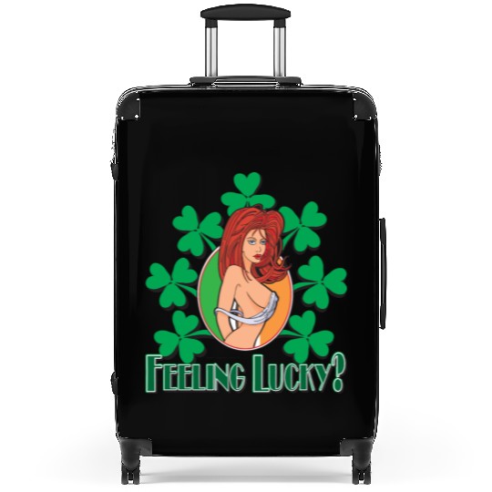 Feeling Lucky Girl Suitcases