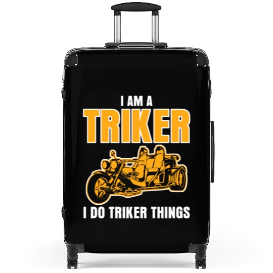 Triker Trike Driver Trikes Motor Trike Suitcases