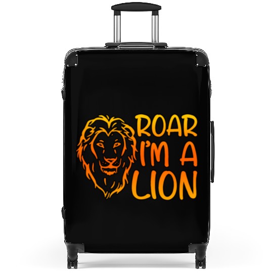 Roar I'm A Lion 4 Suitcases
