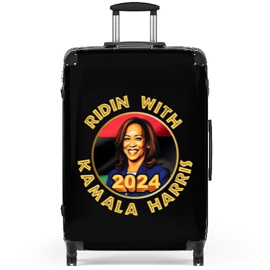 Black history Kamala Harris for president 2024 Suitcases