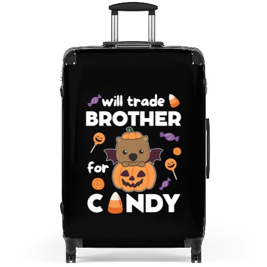 Wombat Halloween Trade Brother For Candy Suitcases