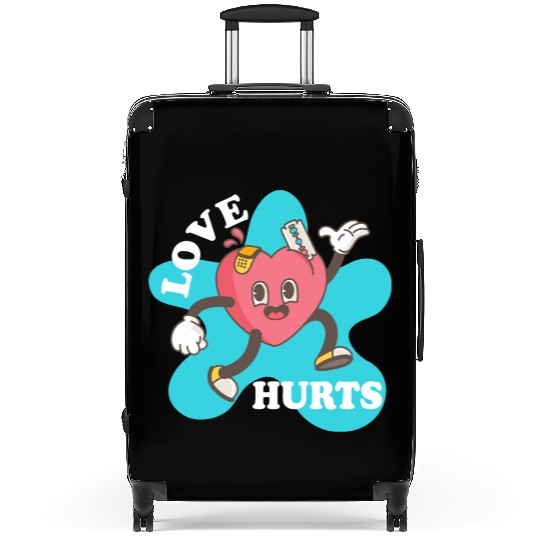 love hurts Suitcases