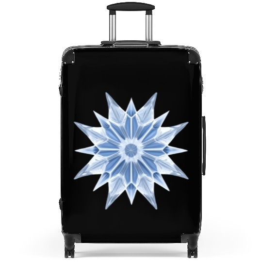Ice Crystal Suitcases